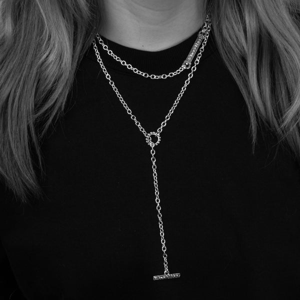 Bloodline Cable Chain Necklace in Sterling Silver, 4mm – BLOODLINE