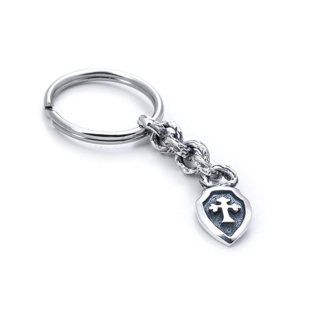 Bloodline Design Keyring The Cross Shield Keychain