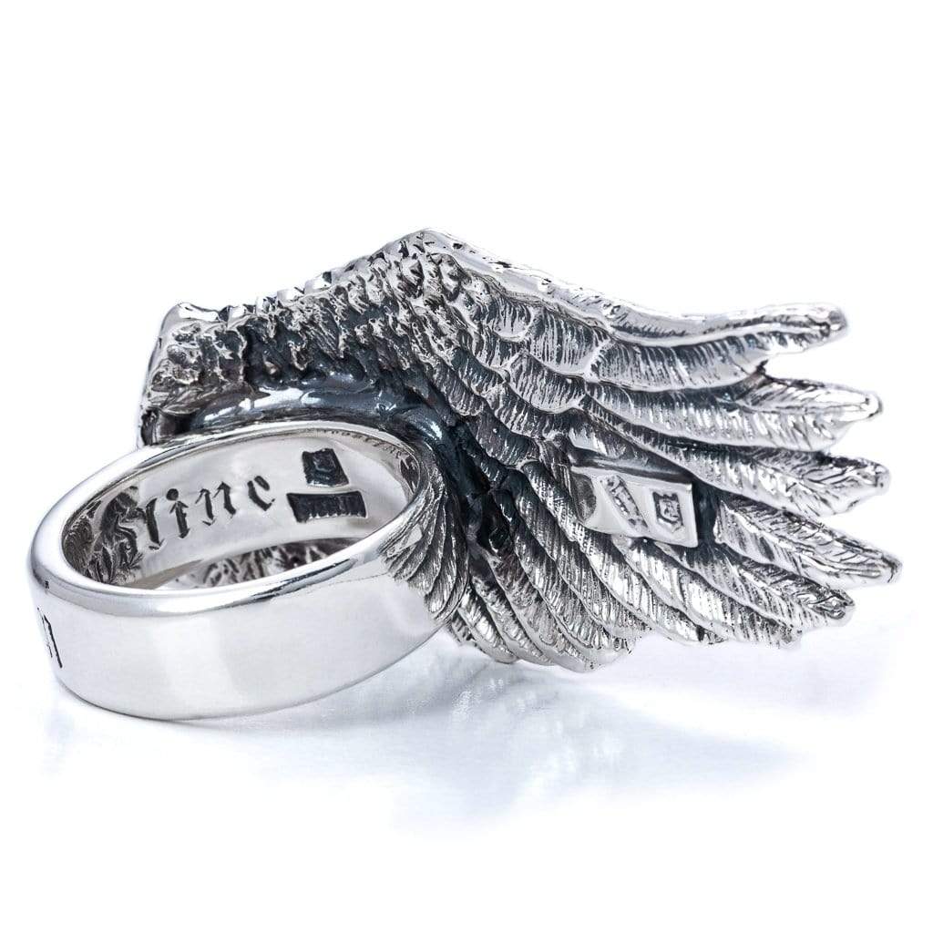 Bloodline Design Womens Rings The Angel Wing Ring
