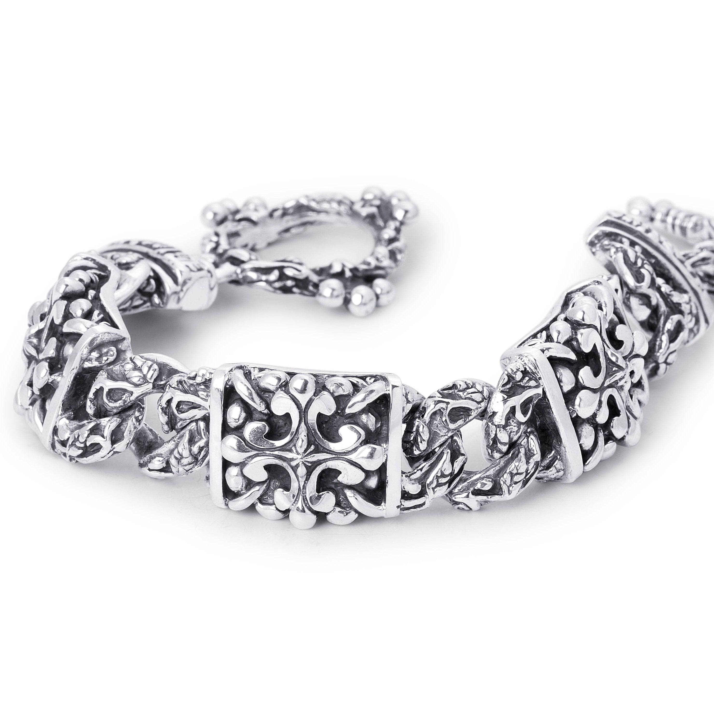 Venice Link Bracelet in Sterling Silver