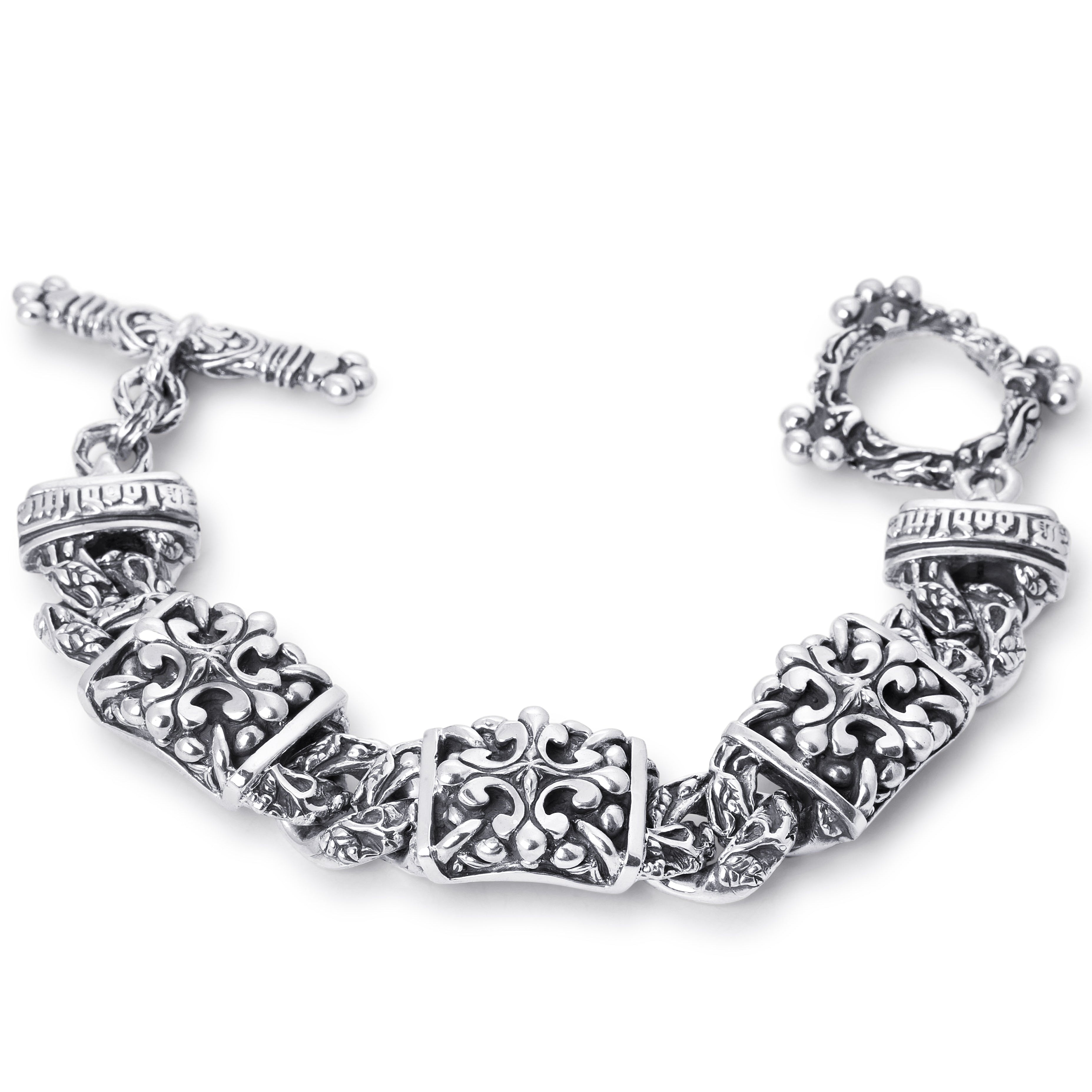Venice Link Bracelet in Sterling Silver