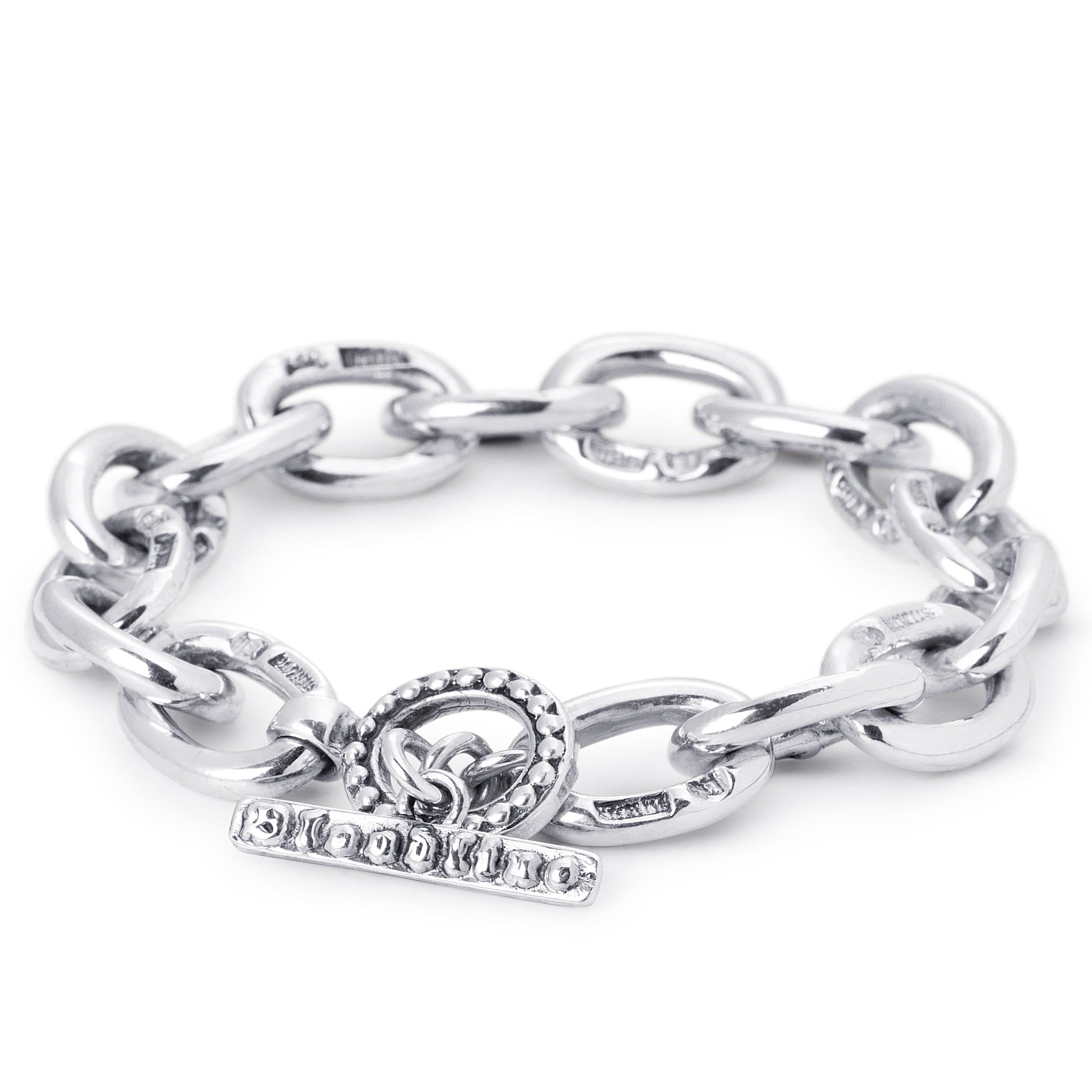 Hallmark Bracelet In Sterling Silver