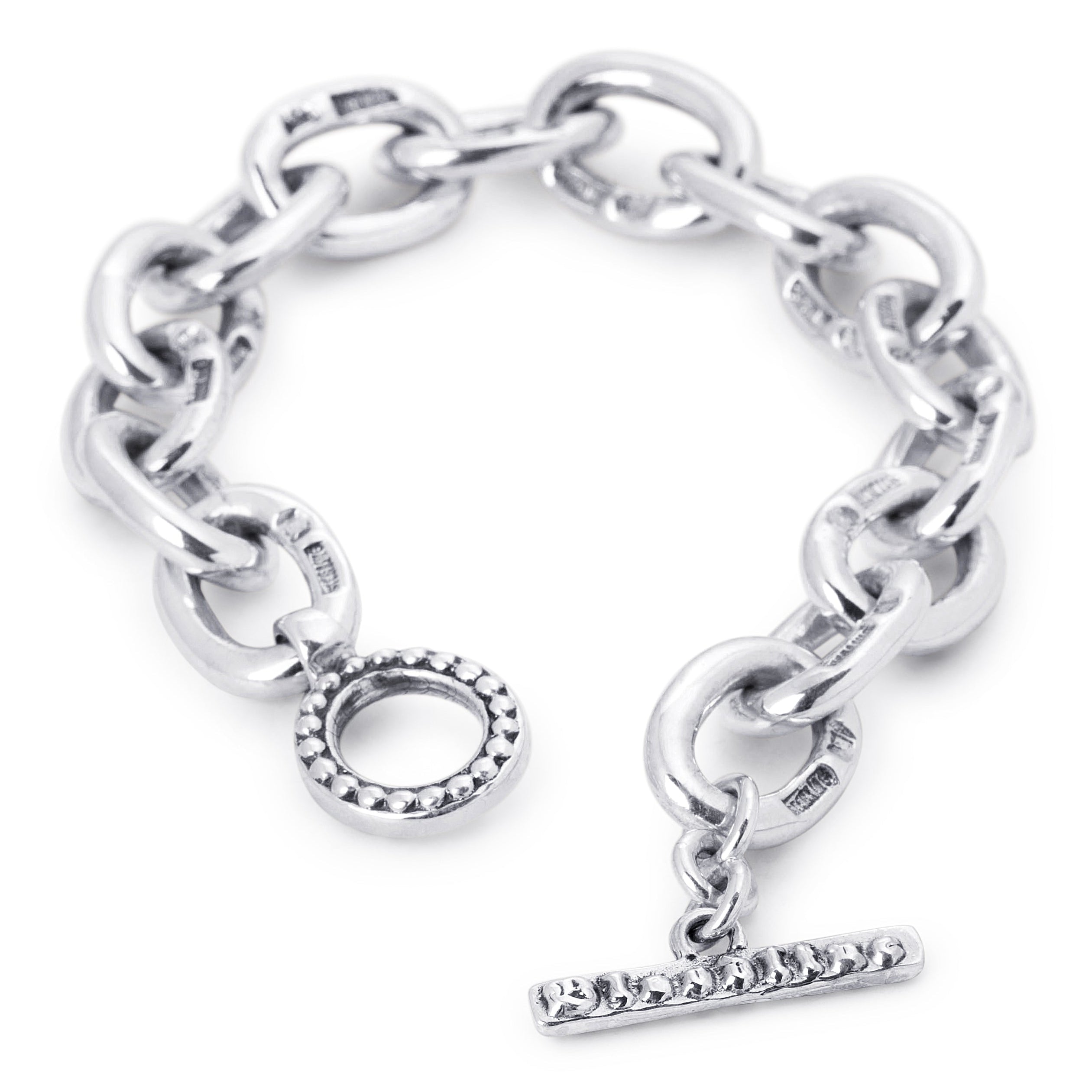 Hallmark Bracelet In Sterling Silver