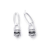 Bloodline Design Earrings Figaro Skull Earrings