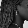 Bloodline Design Womens Earrings Figaro Bloodline B Studs
