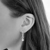 Bloodline Design Womens Earrings The Floret Link Drop Earrings