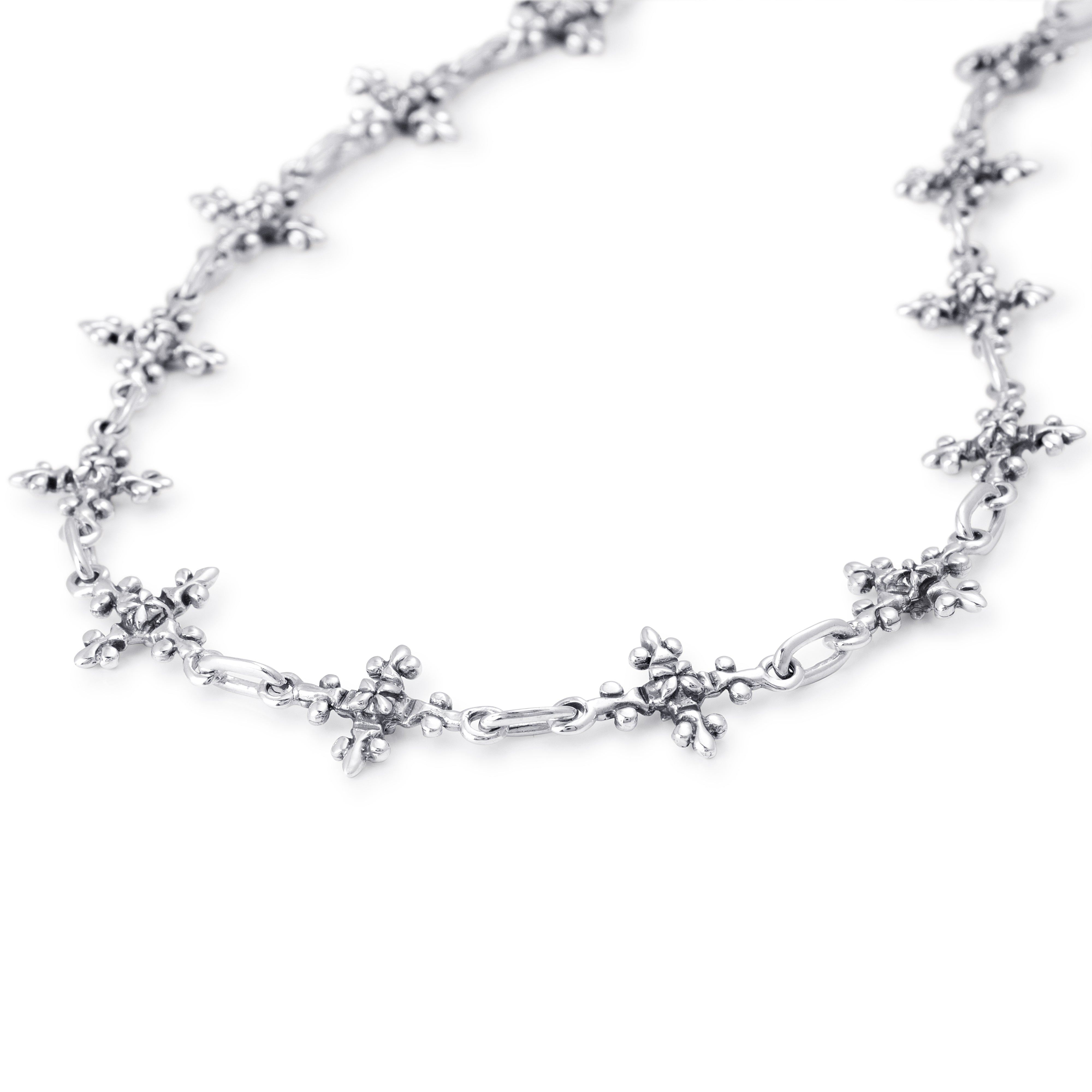 Bloodline Design W-Necklaces The Antique French Cross Necklace toggle