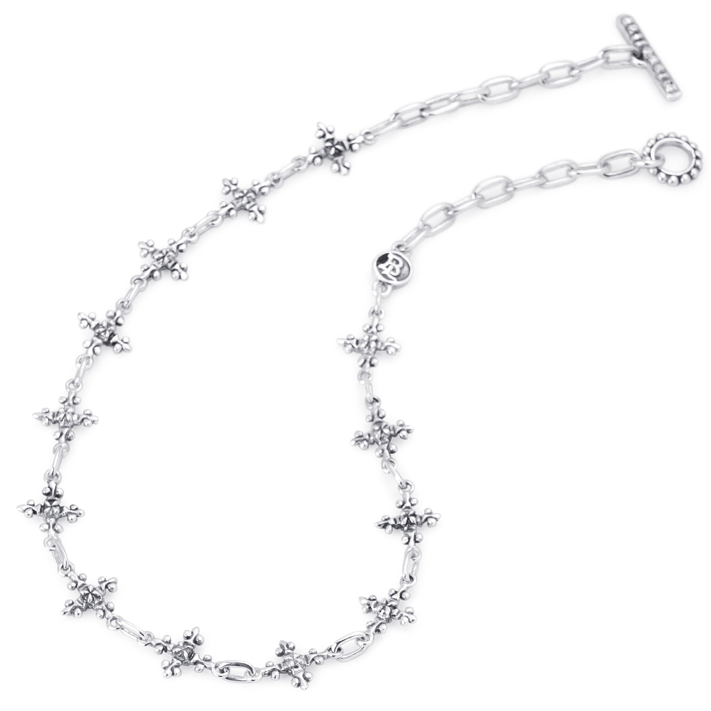 Bloodline Design W-Necklaces The Antique French Cross Necklace toggle