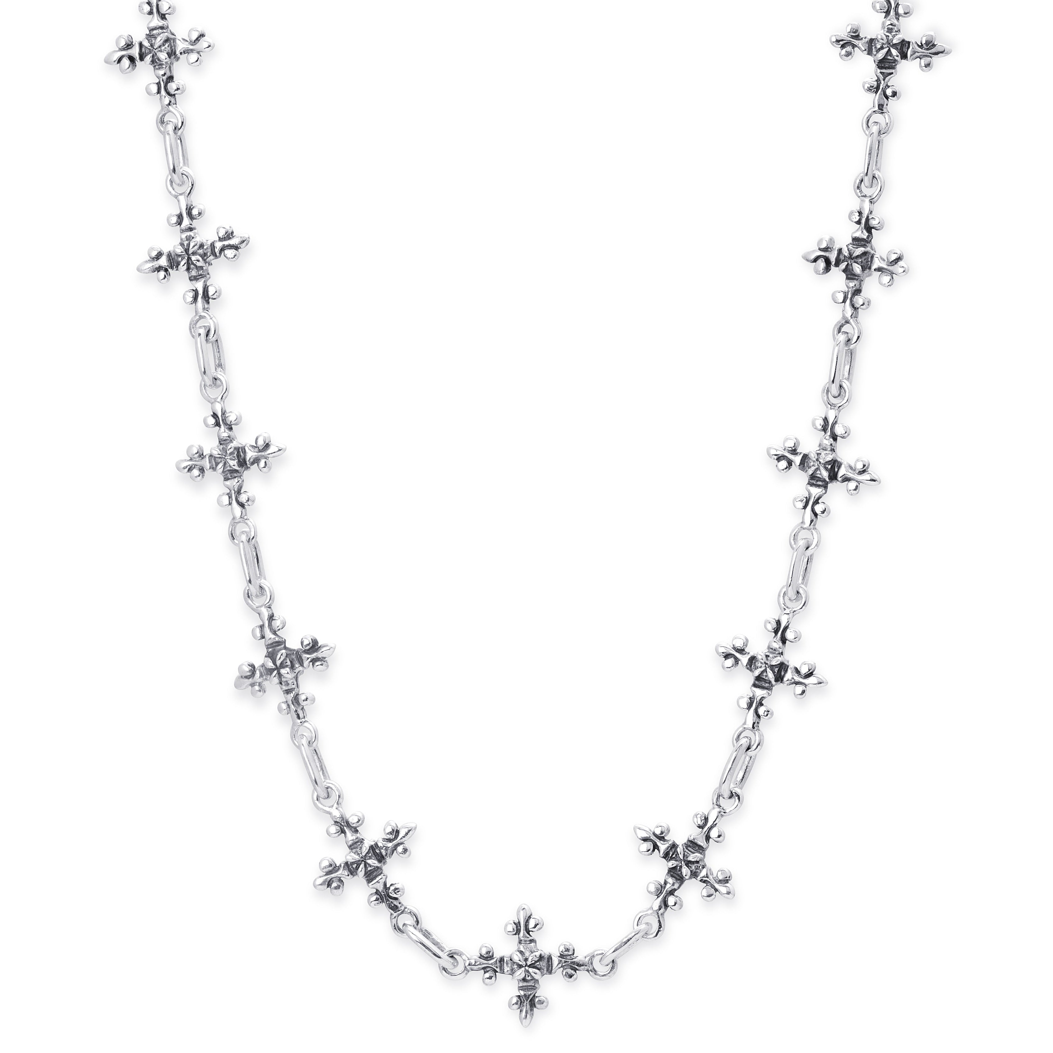 Bloodline Design W-Necklaces The Antique French Cross Necklace toggle