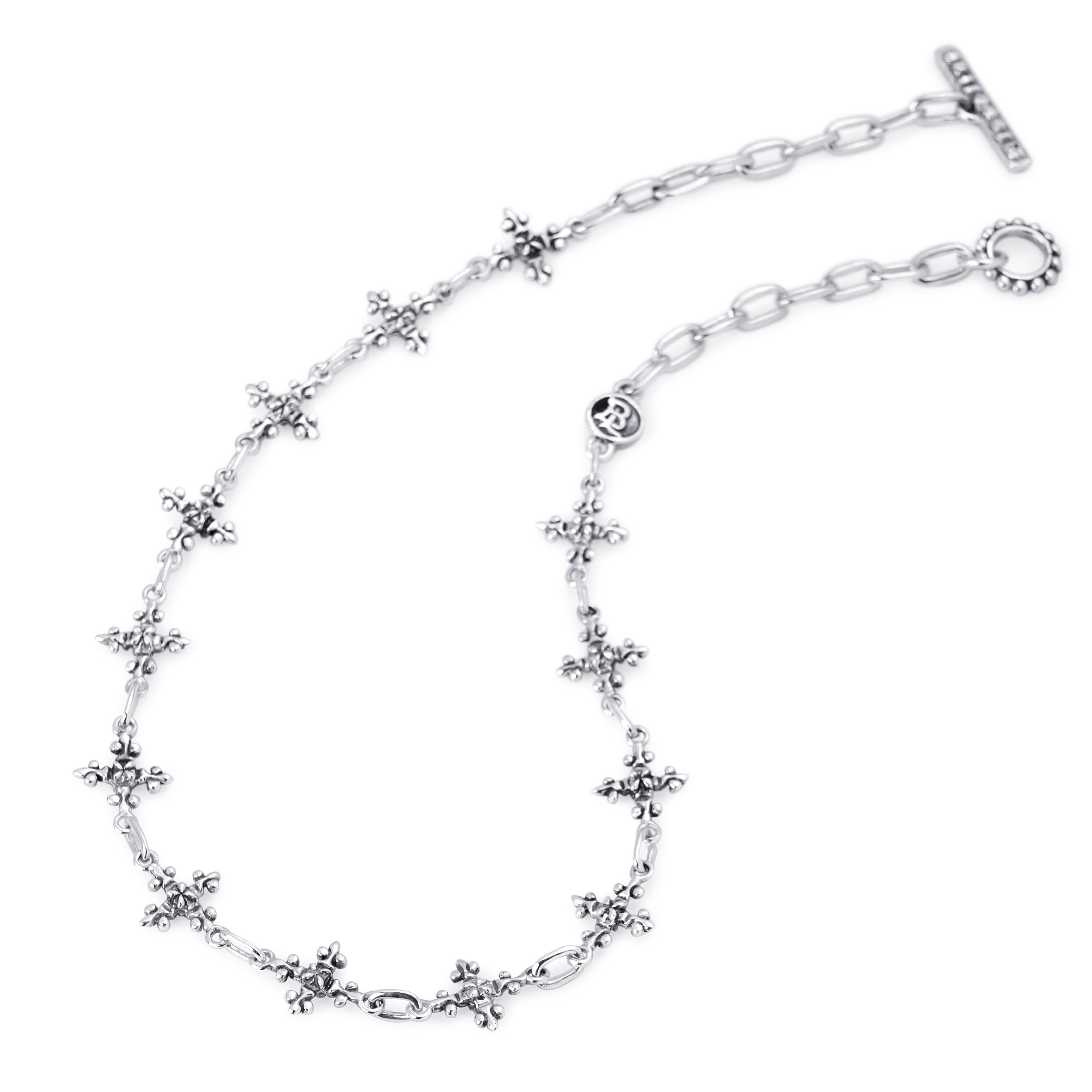 Bloodline Design W-Necklaces The Antique French Cross Necklace toggle