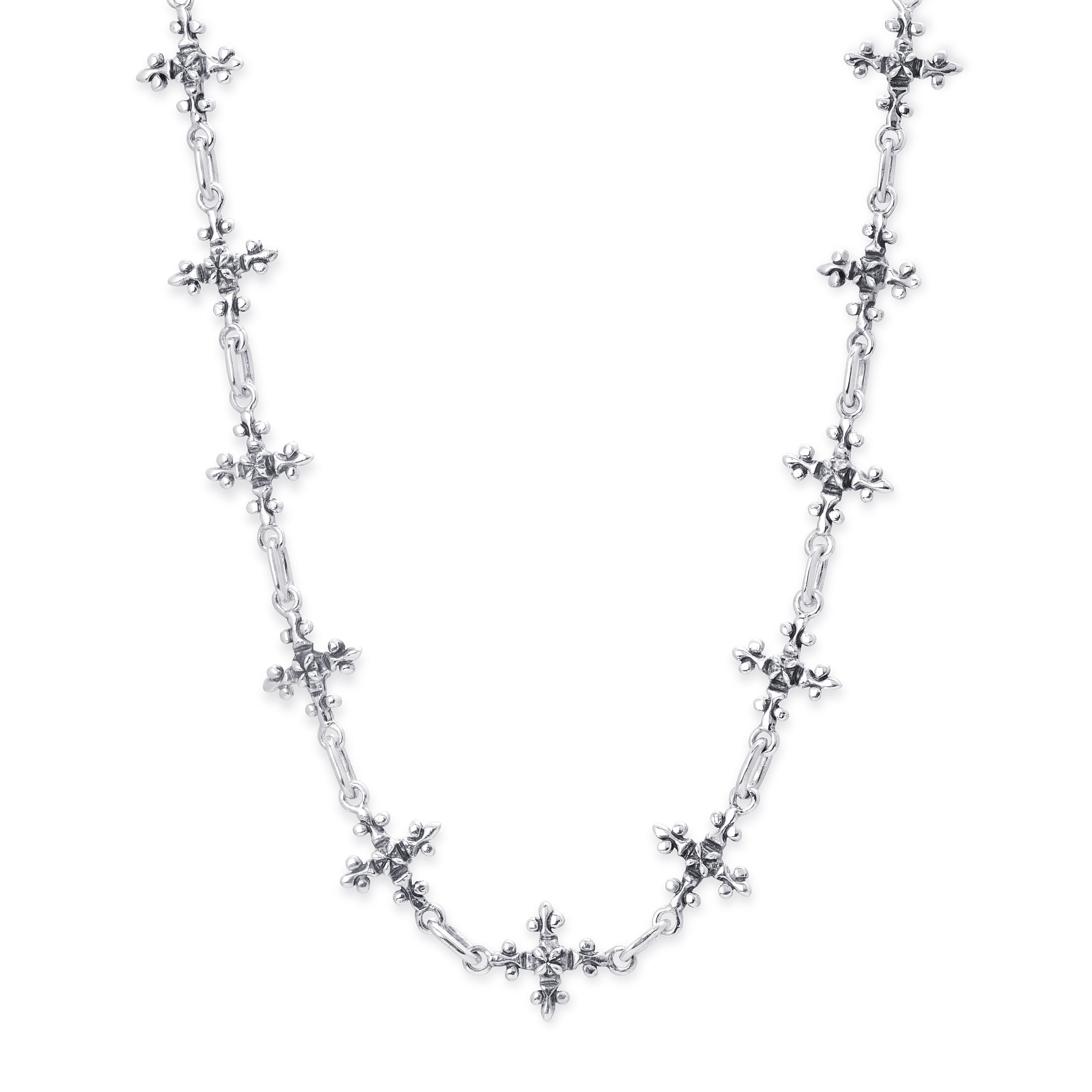 Bloodline Design W-Necklaces The Antique French Cross Necklace toggle