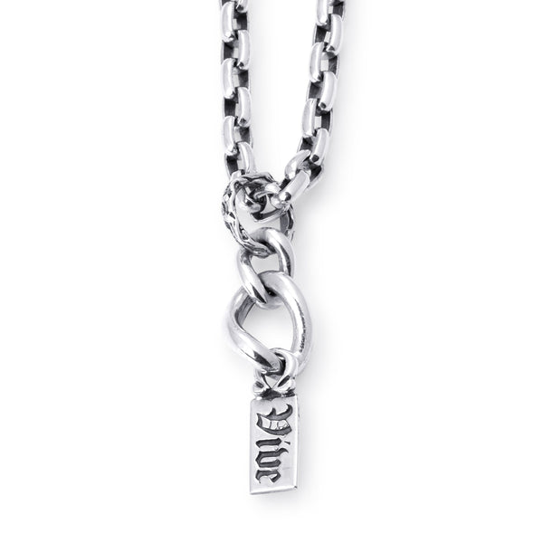 Vive Word Bar Pendant in Sterling Silver, 36mm – BLOODLINE DESIGN