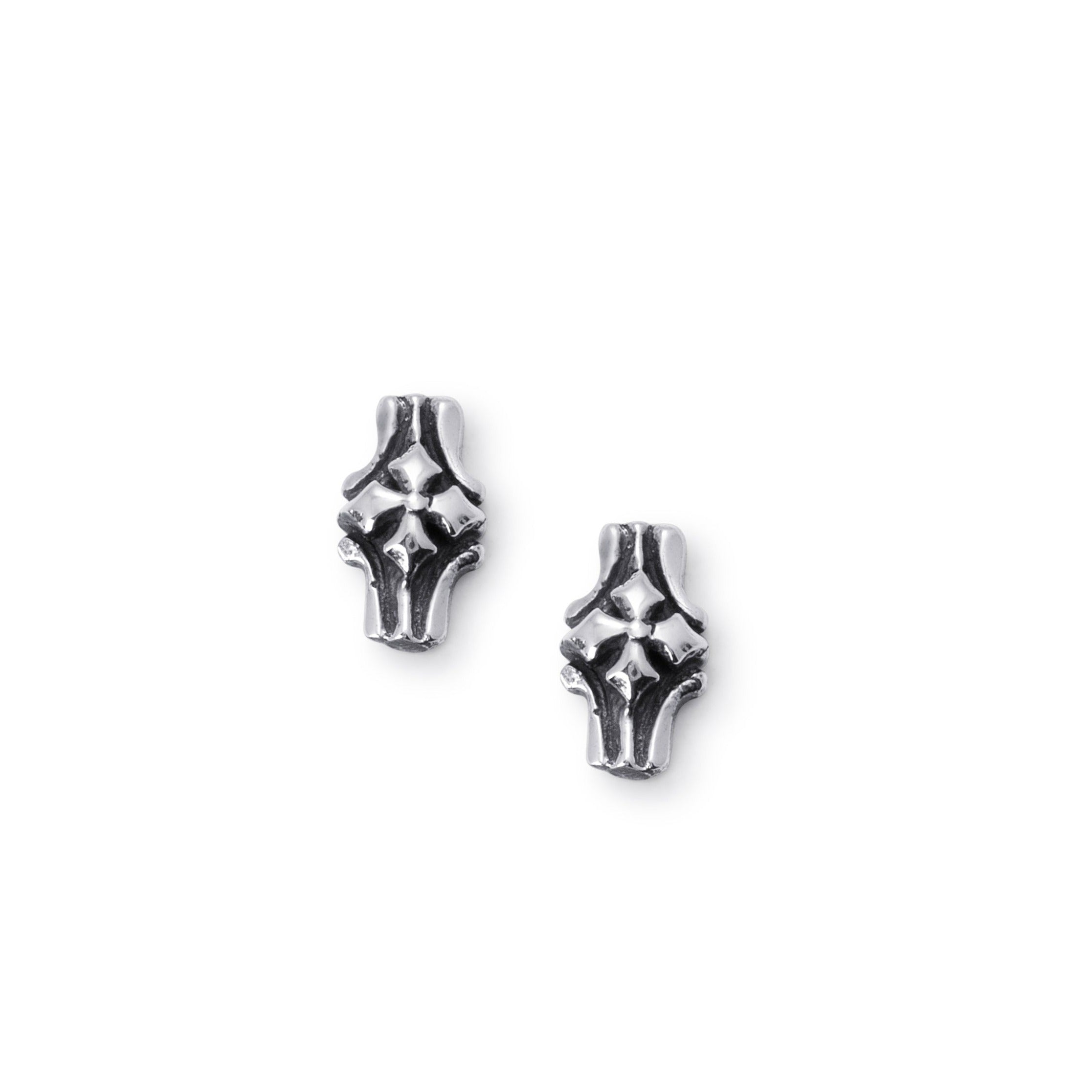 Barcelona Stud Earrings In Sterling Silver, 11mm