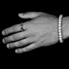 Bloodline Design Womens Bracelets The Classic Grey Pearl Bracelet