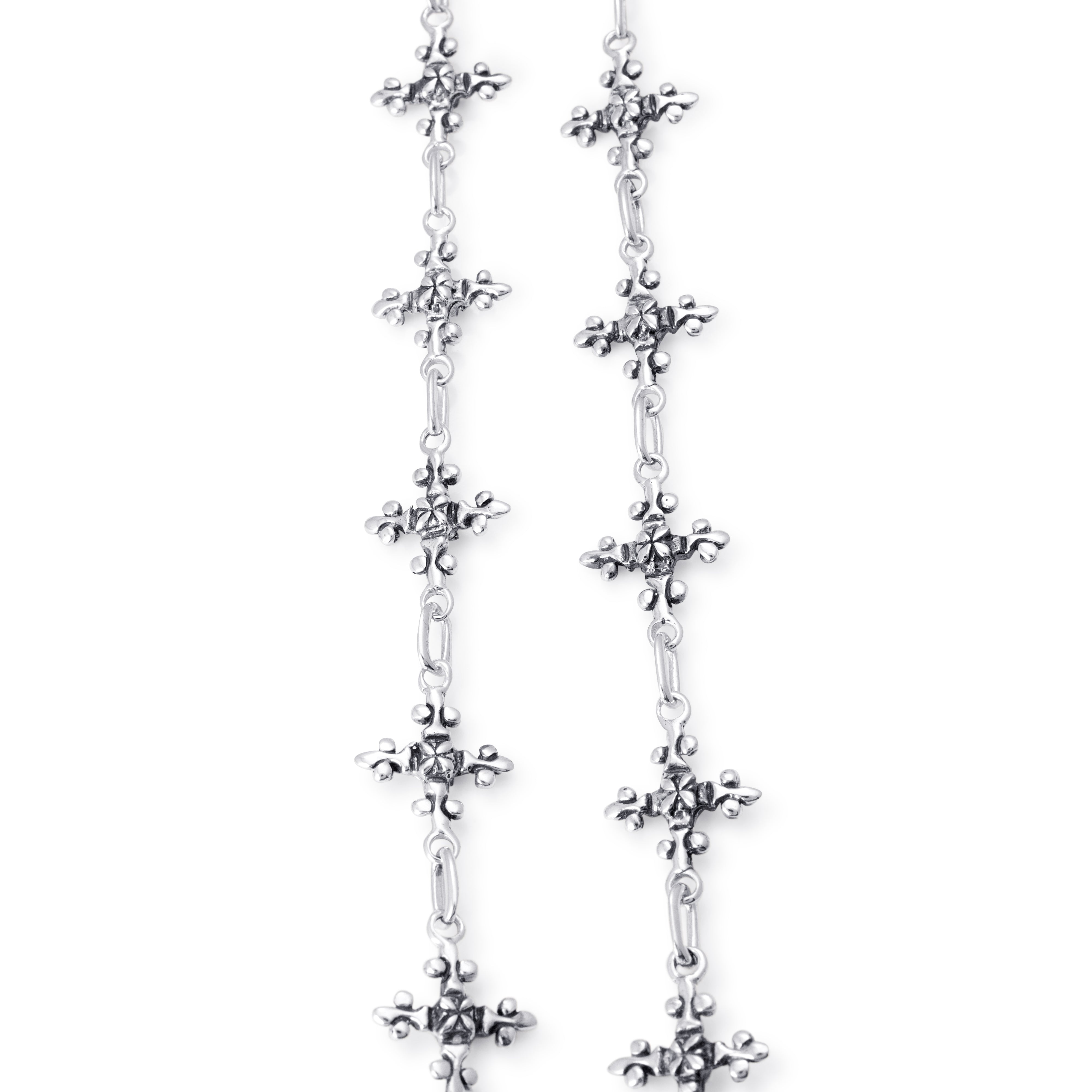Bloodline Design W-Necklaces The Antique French Cross Necklace