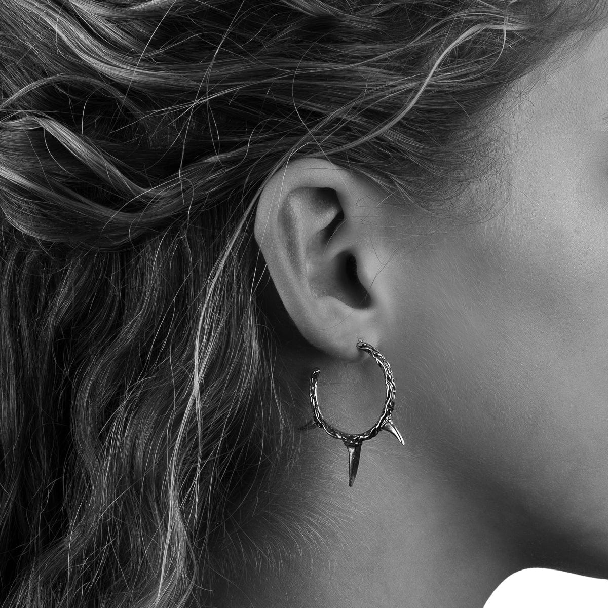 Bloodline Design Canada Womens Earrings Eternal Vine Thorn Earrings