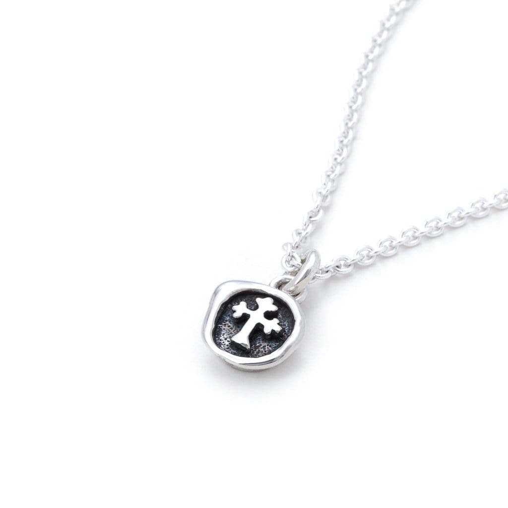 Bloodline Design M-Necklaces The 12th Century Cross Wax Stamp Necklace