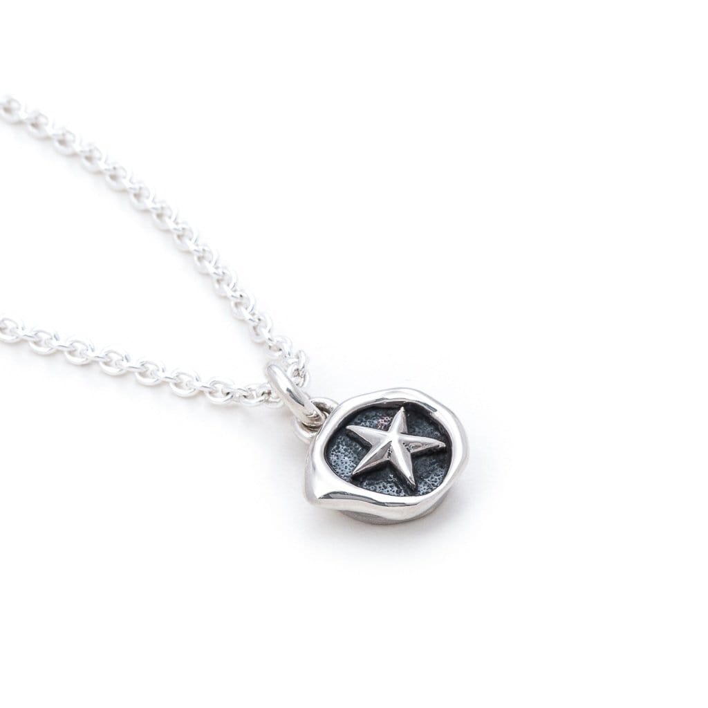 Bloodline Design M-Necklaces The North Star Wax Stamp Necklace