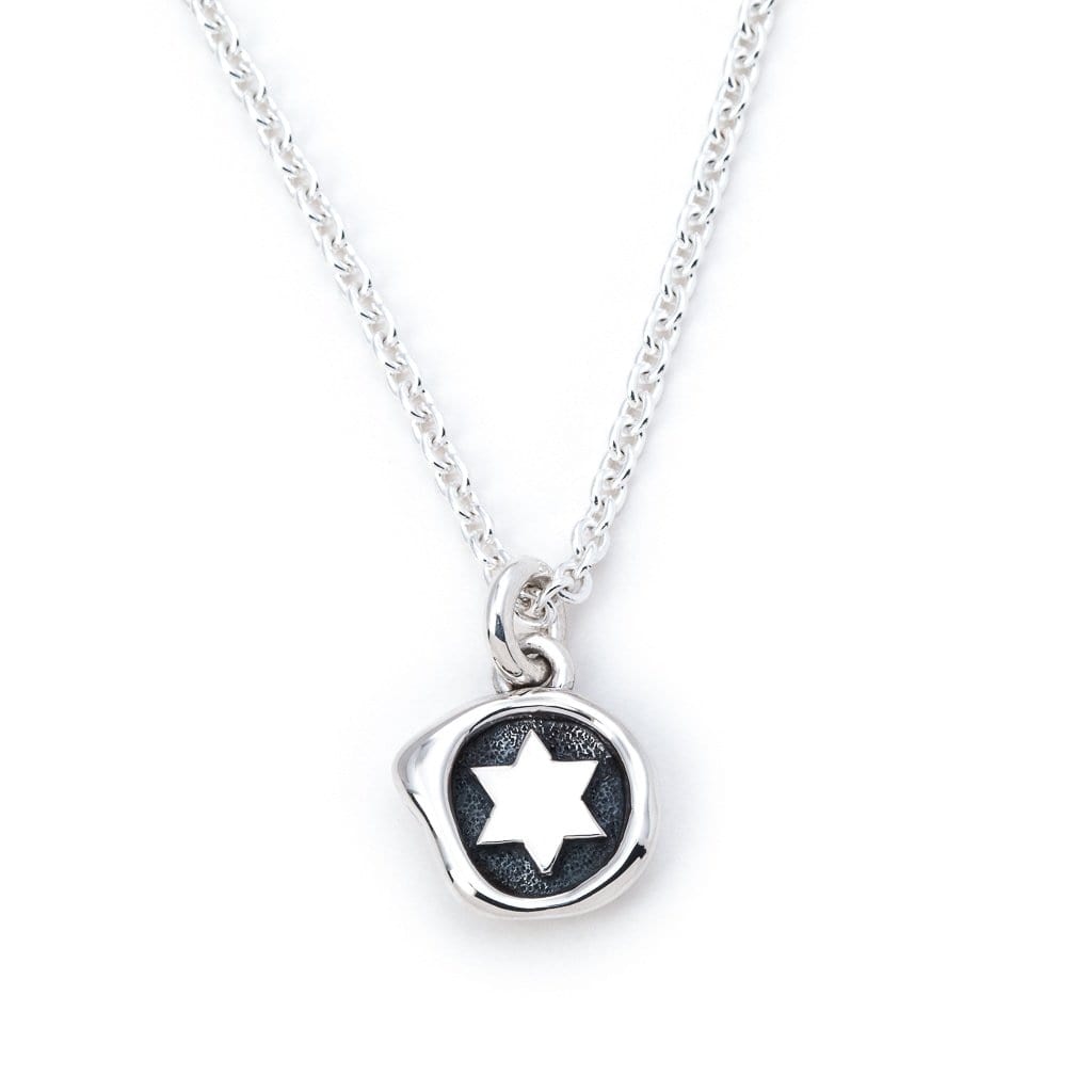 Bloodline Design M-Necklaces The Star of David Wax Stamp Necklace