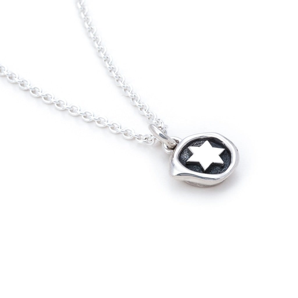 Bloodline Design M-Necklaces The Star of David Wax Stamp Necklace