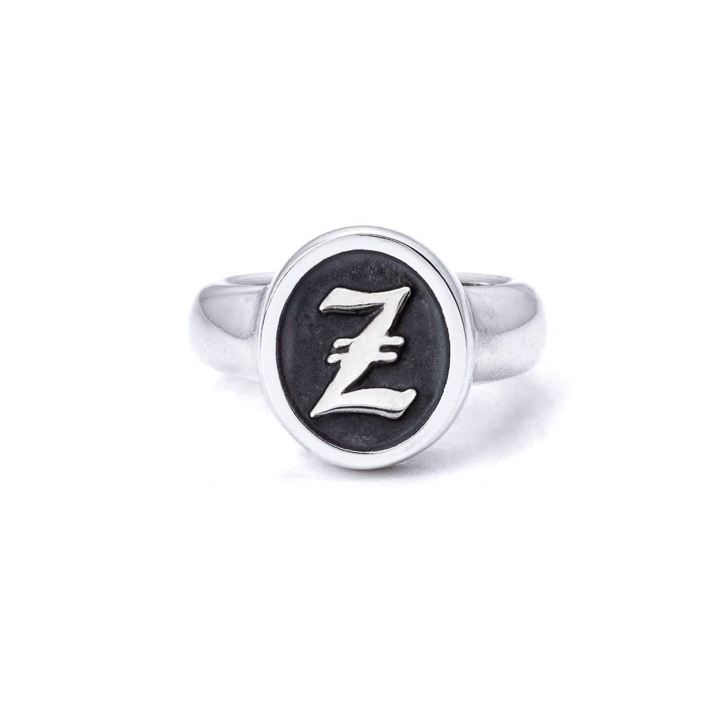 Bloodline Design Personalized Z / 5 The Classic Signet Ring
