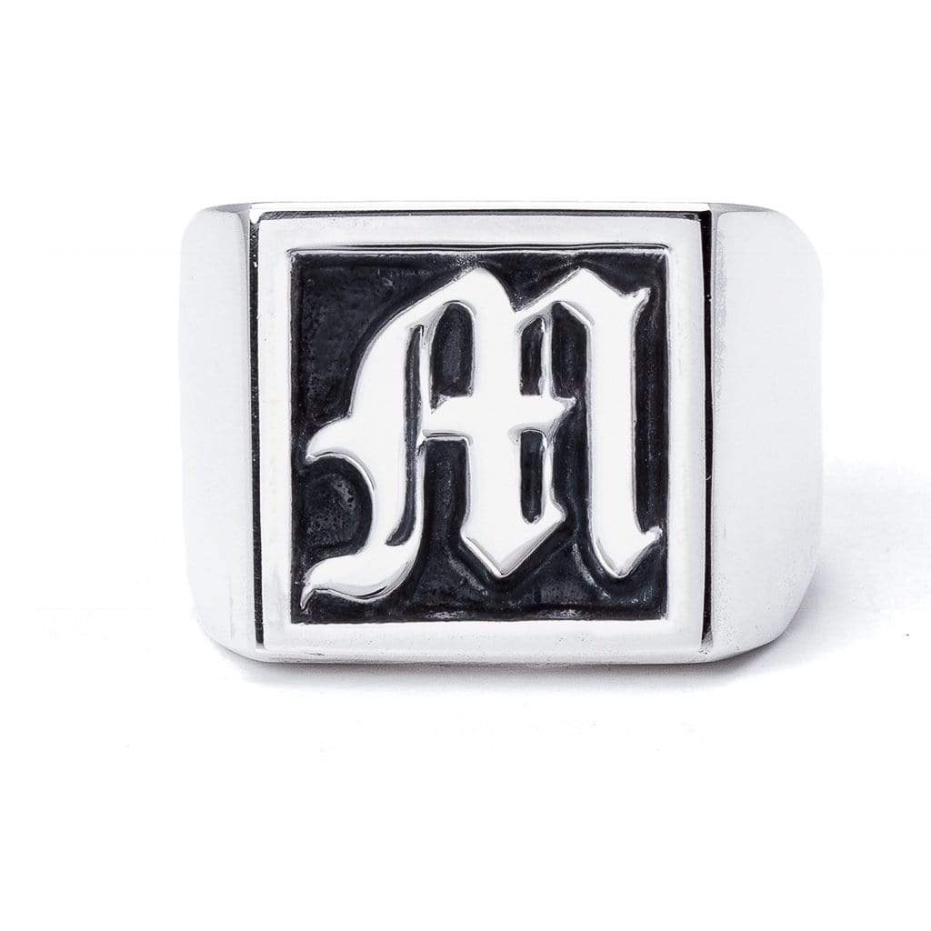 Bloodline Design Personalized M / 7 The Large Signet Ring