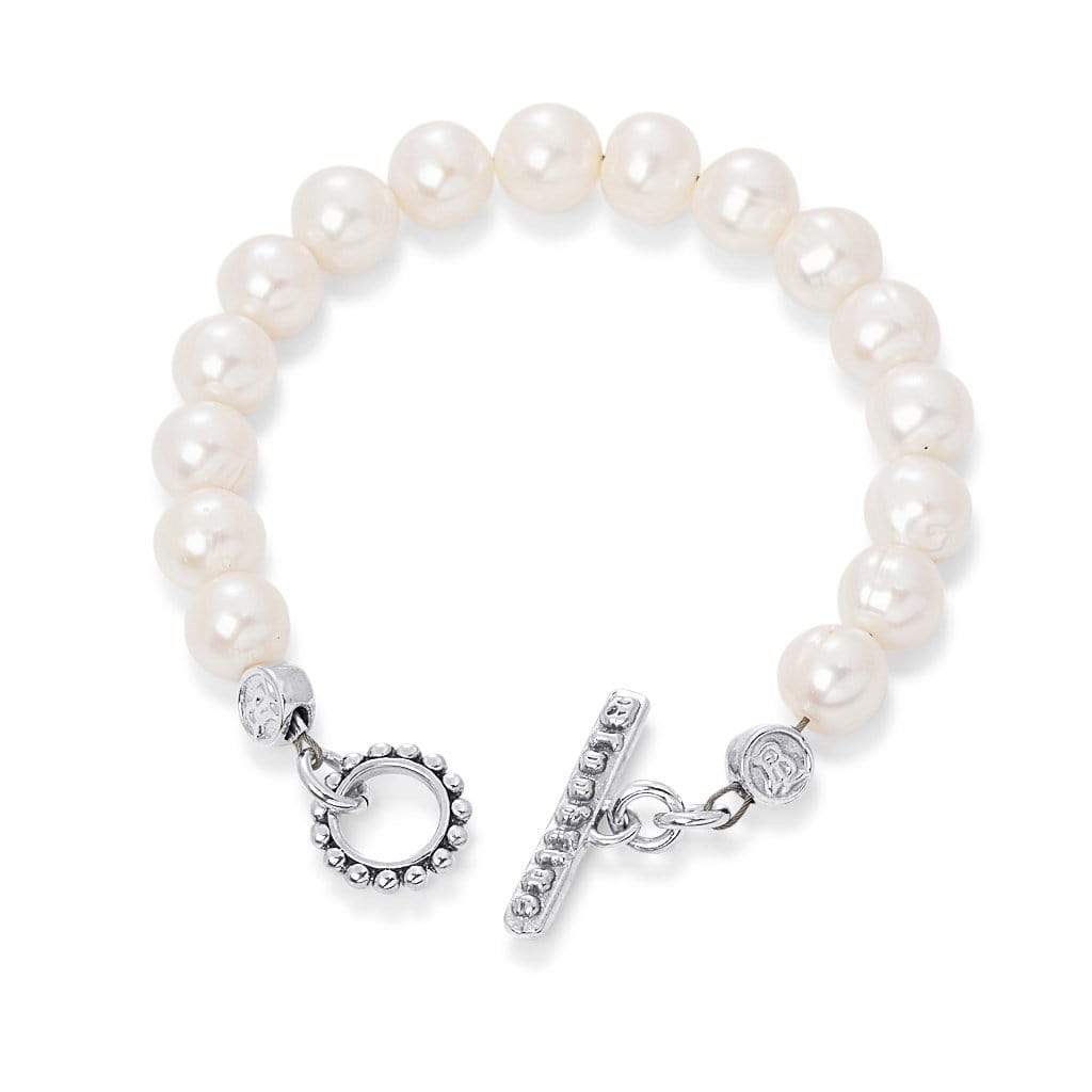 Bloodline Design Bracelets The Classic White Pearl Bracelet