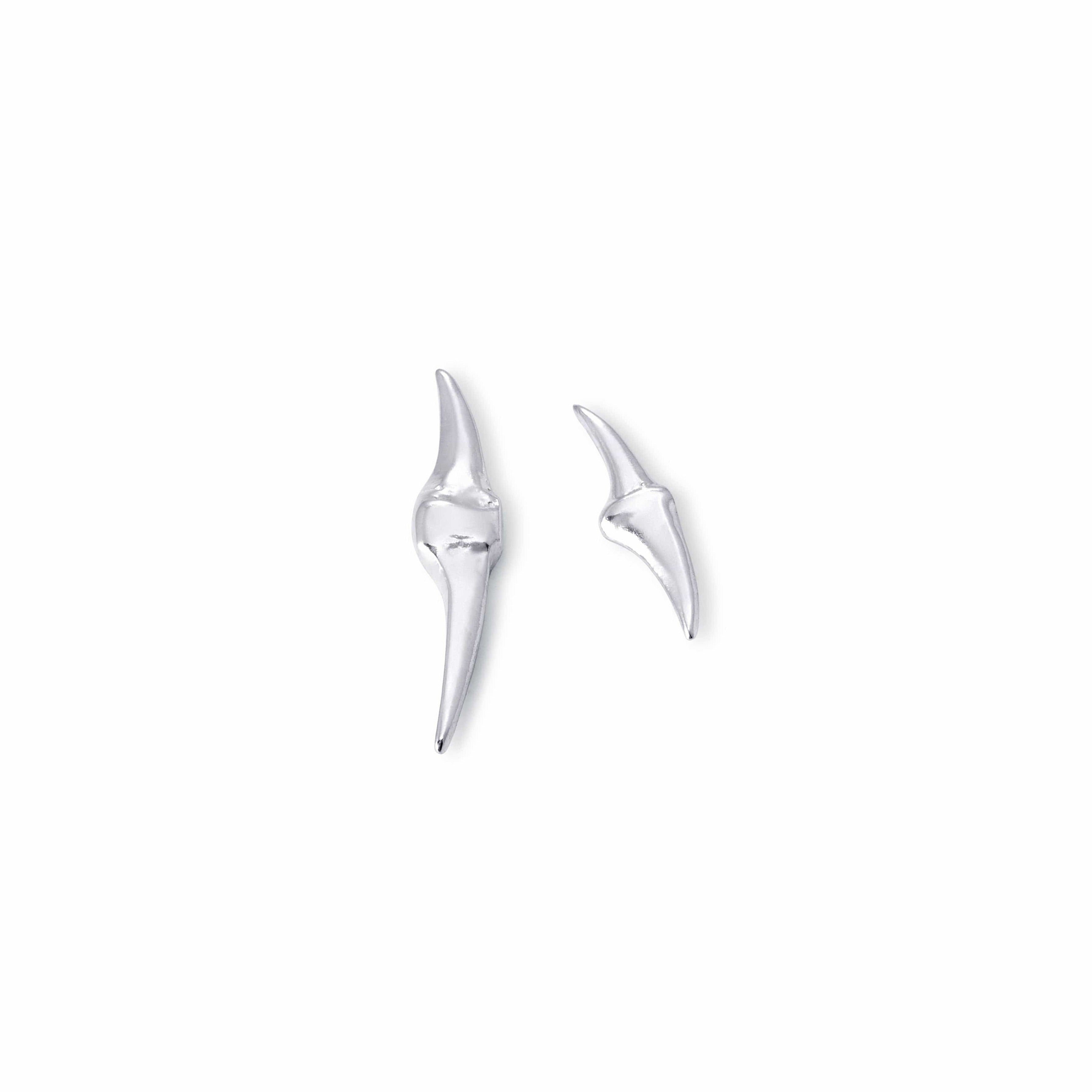 Bloodline Design Womens Earrings Double Thorn Earrings