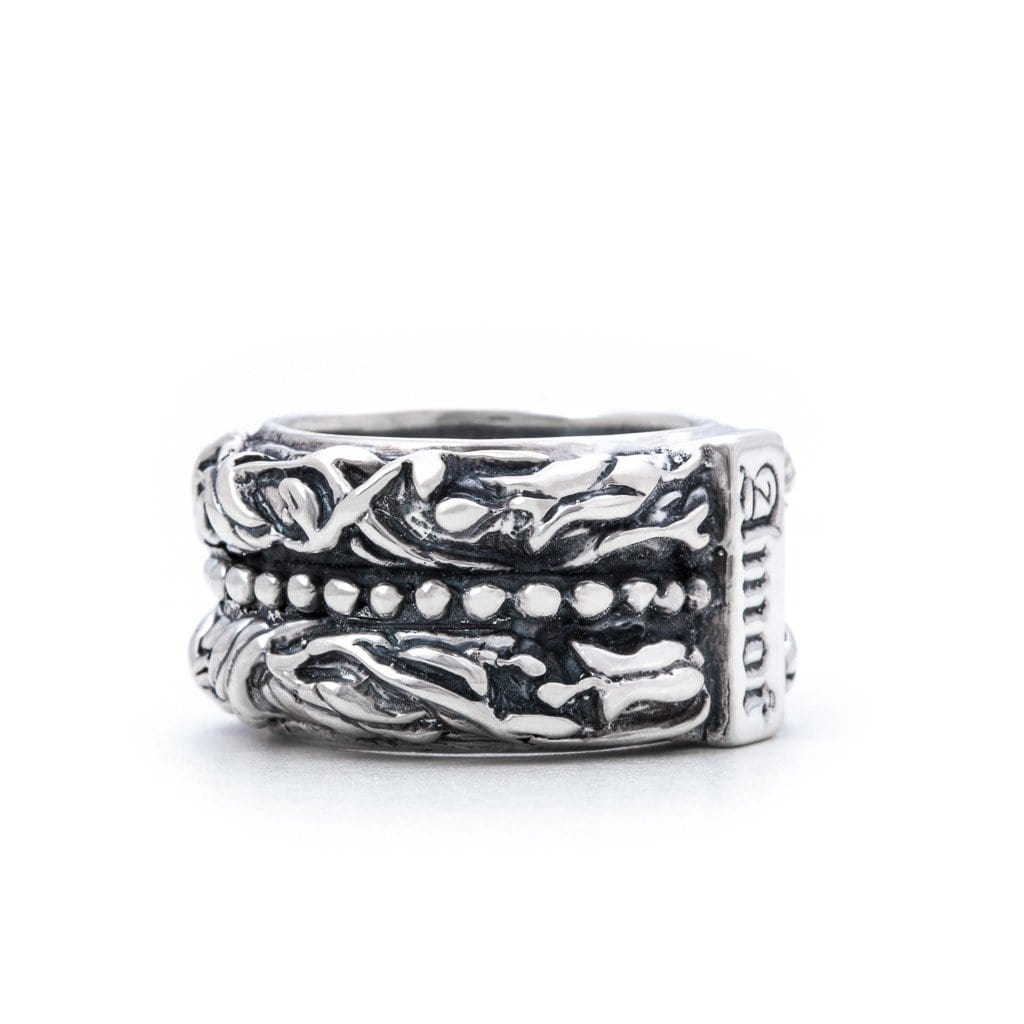 Bloodline Design Womens Rings The Eternal Vine Double Band With Amor