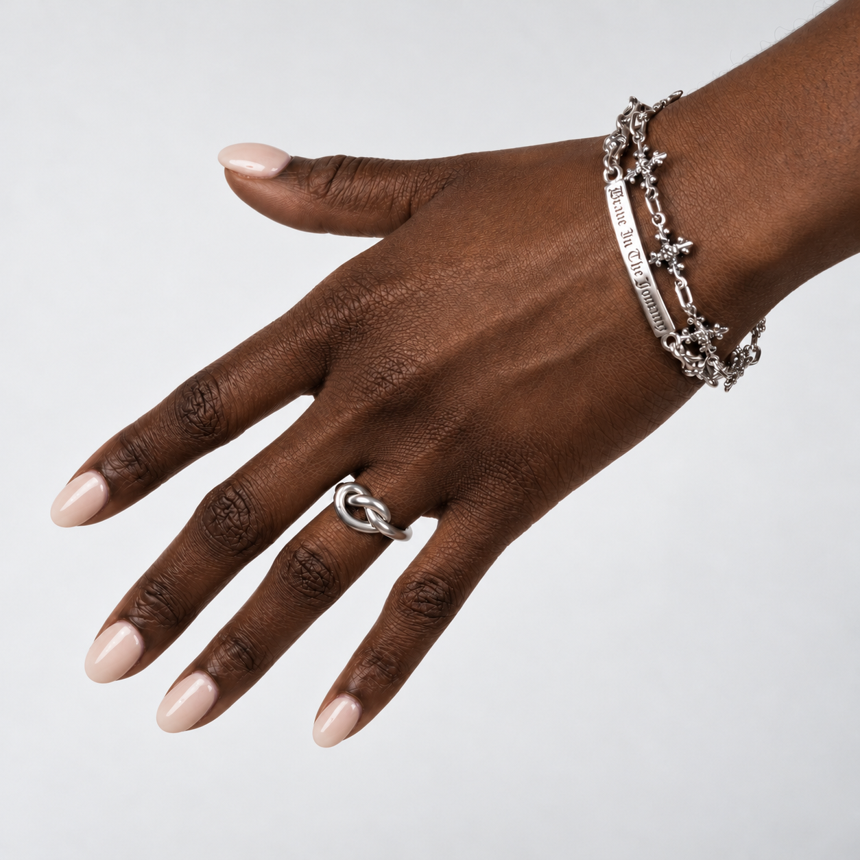 Bloodline Design Womens Rings Love Knot Ring