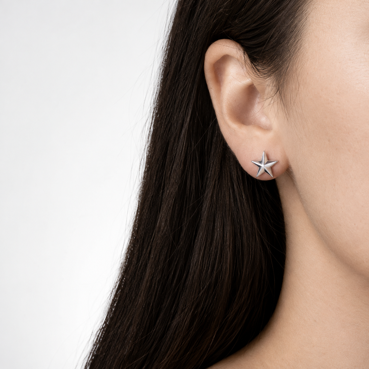 Bloodline Design Womens Earrings Star Stud Earrings