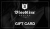 Bloodline Design Canada Gift Card Bloodline Gift Card