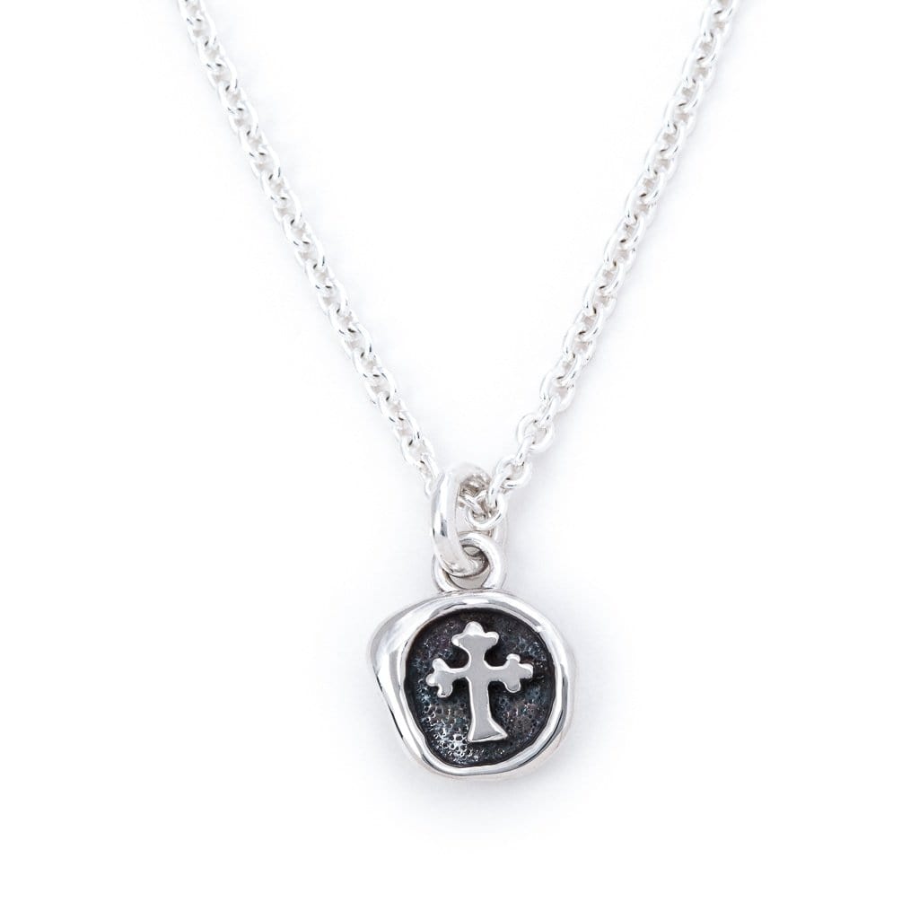 Bloodline Design M-Necklaces The 12th Century Cross Wax Stamp Necklace