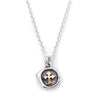 Bloodline Design M-Necklaces The 18kt Gold 12th Century Cross Wax Stamp Necklace