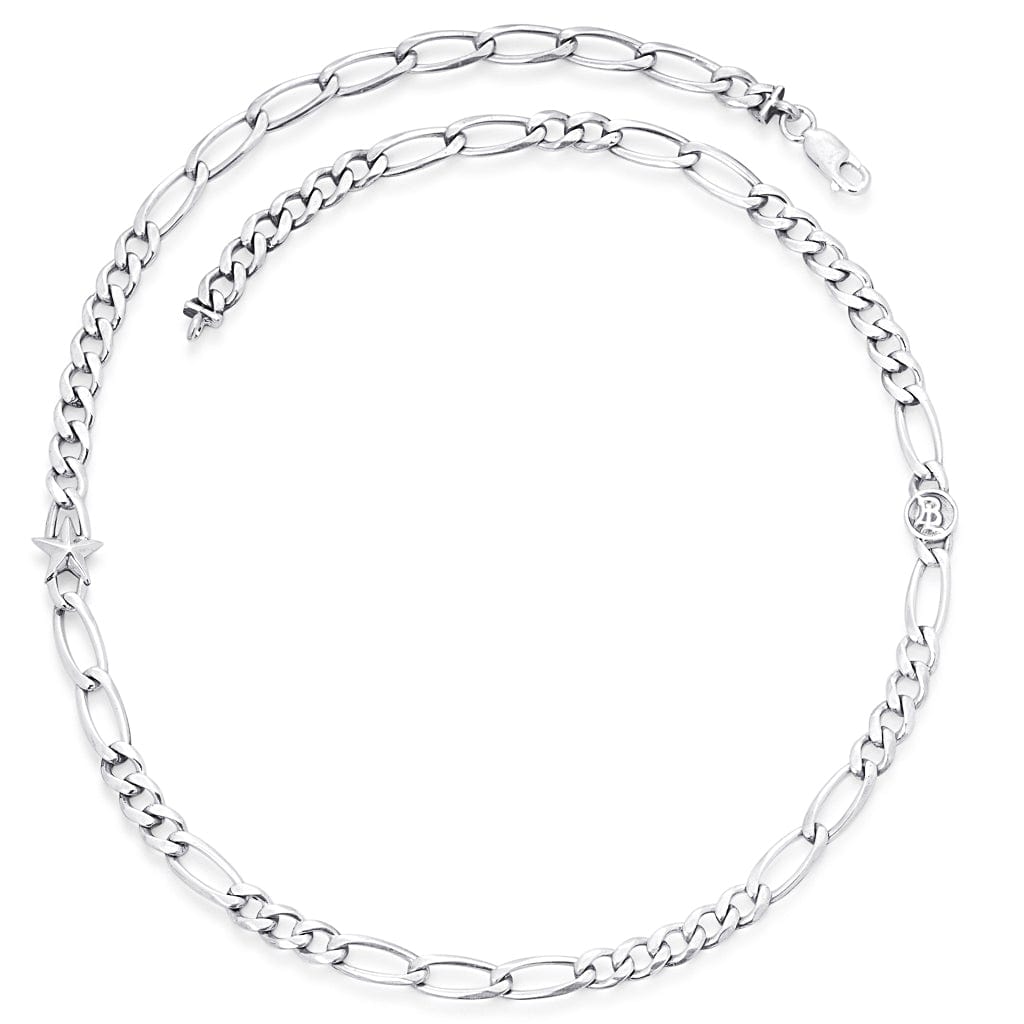 Bloodline Design M-Necklaces The Bloodline Figaro Star Chain