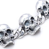 Bloodline Design Mens Bracelets Large Skull Bracelet