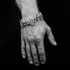 Bloodline Design Mens Bracelets The Fleur-de-lis Shield Bracelet With Diamonds