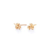 Bloodline Design Mens Earrings 18kt Petite Fleur-De-Lis Stud Earrings