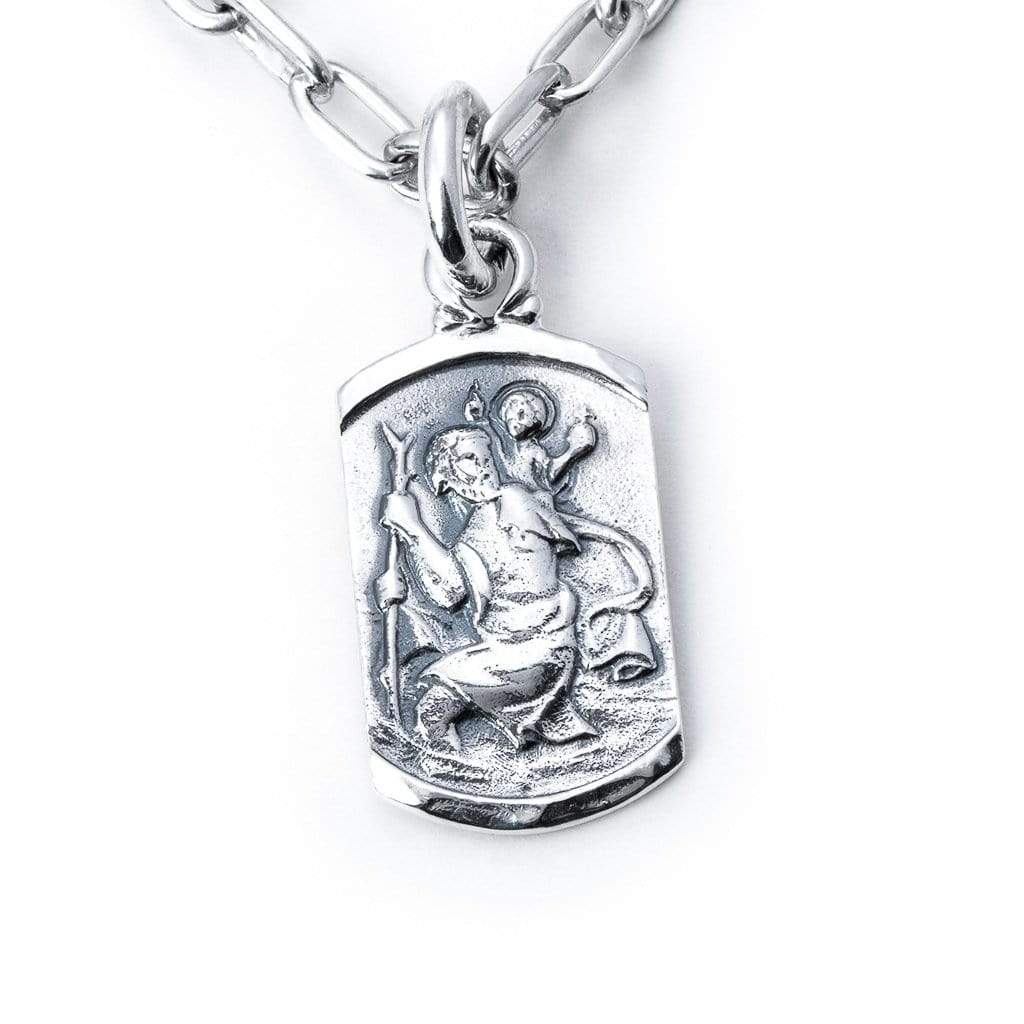 Bloodline Design Mens Pendants The St. Christopher Pendant