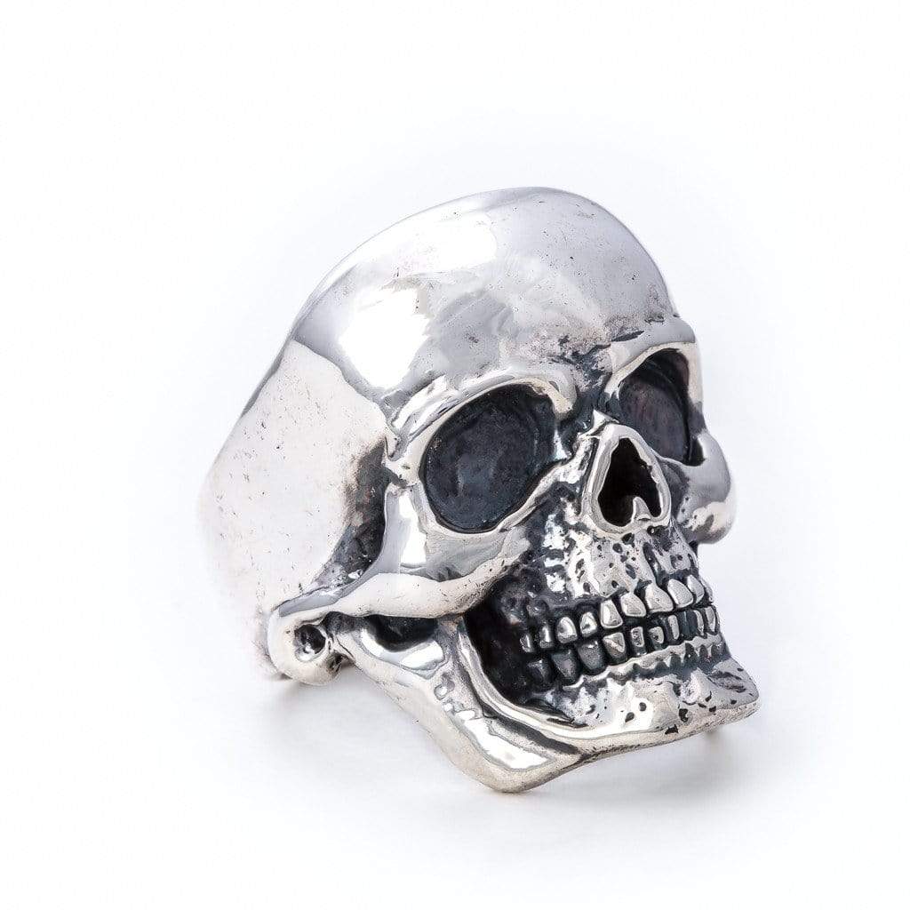Skull and Bones Ring – Silver Phantom Jewelry