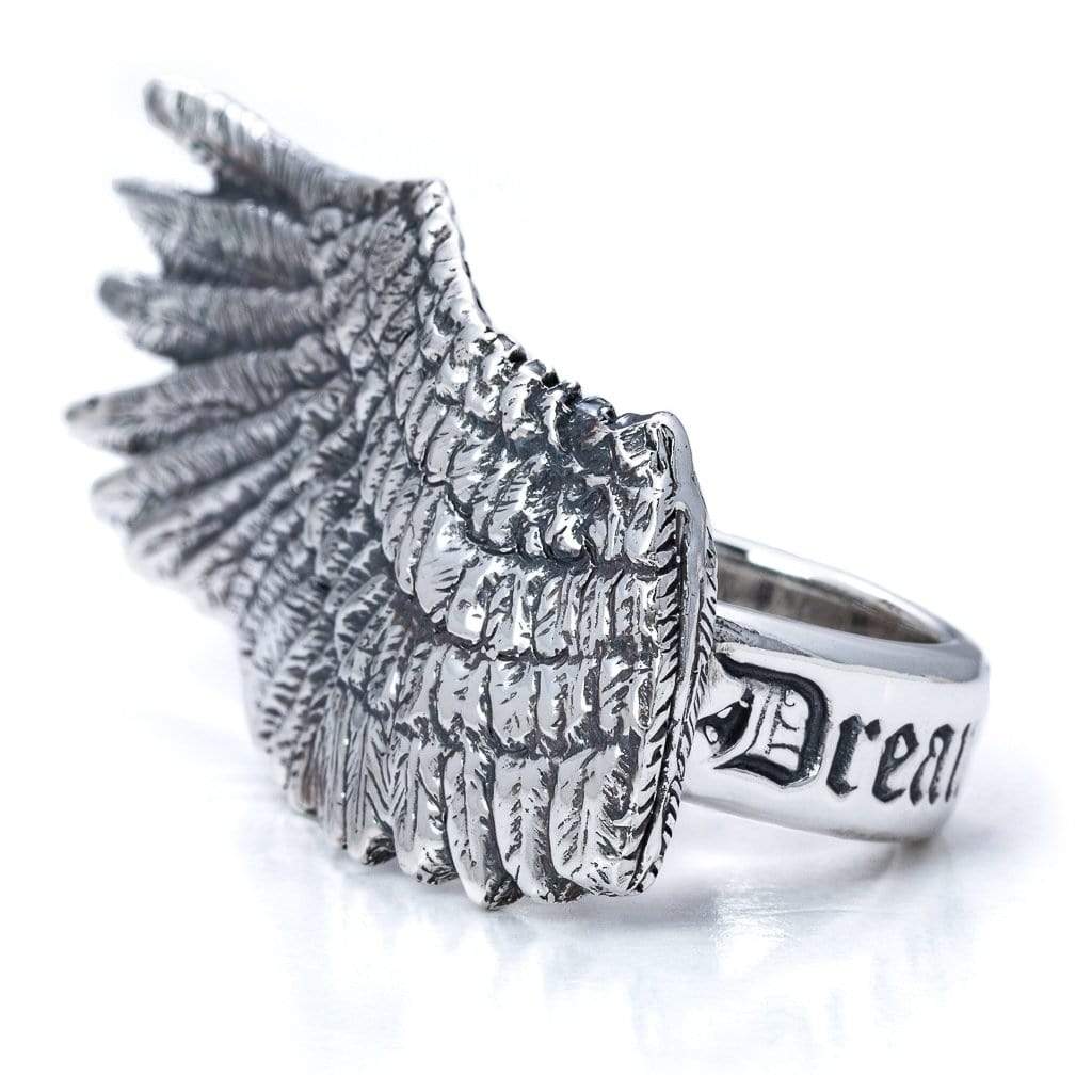 Bloodline Design Mens Rings The Angel Wing Ring