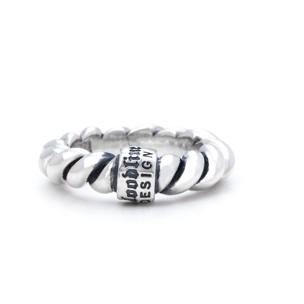 Bloodline Design Mens Rings The Bloodline Twisted Rope Ring