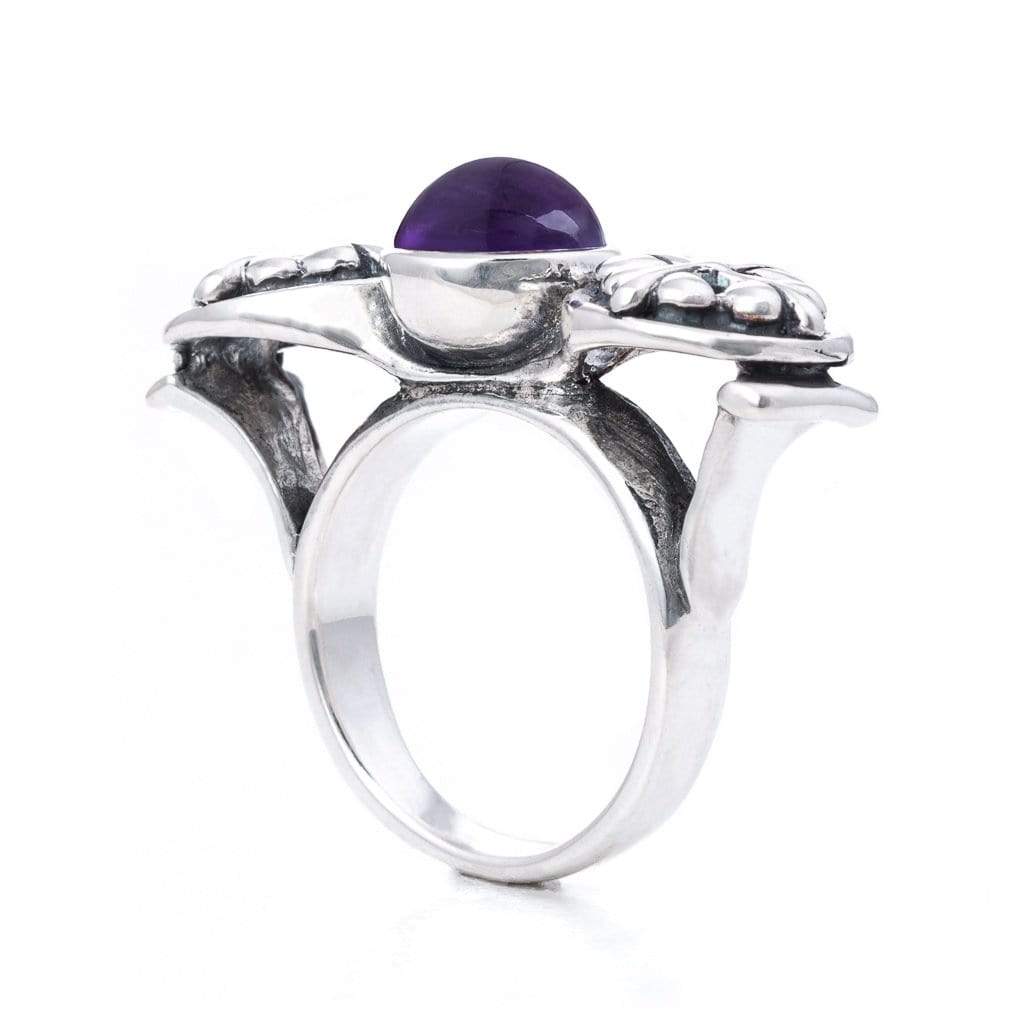 Bloodline Design Mens Rings The Cathedral Ring with Gemstone