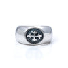 Bloodline Design Mens Rings The Inlaid 16th-Century Cross Band