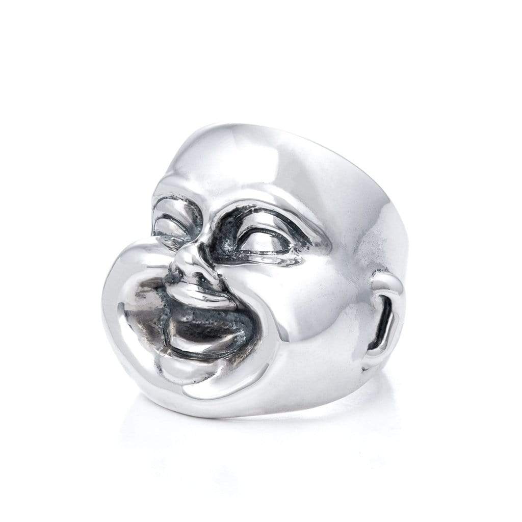 Bloodline Design Mens Rings The Laughing Buddha Ring