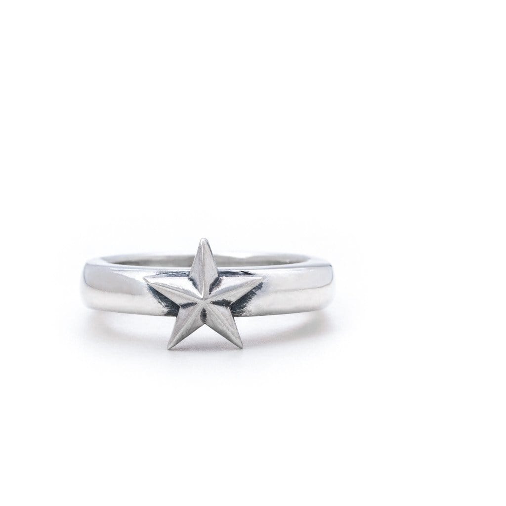 Bloodline Design Mens Rings The North Star Stacker Ring