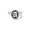 Bloodline Design Personalized - Hidden A / 11 The Classic Signet Ring Sz. 11-13