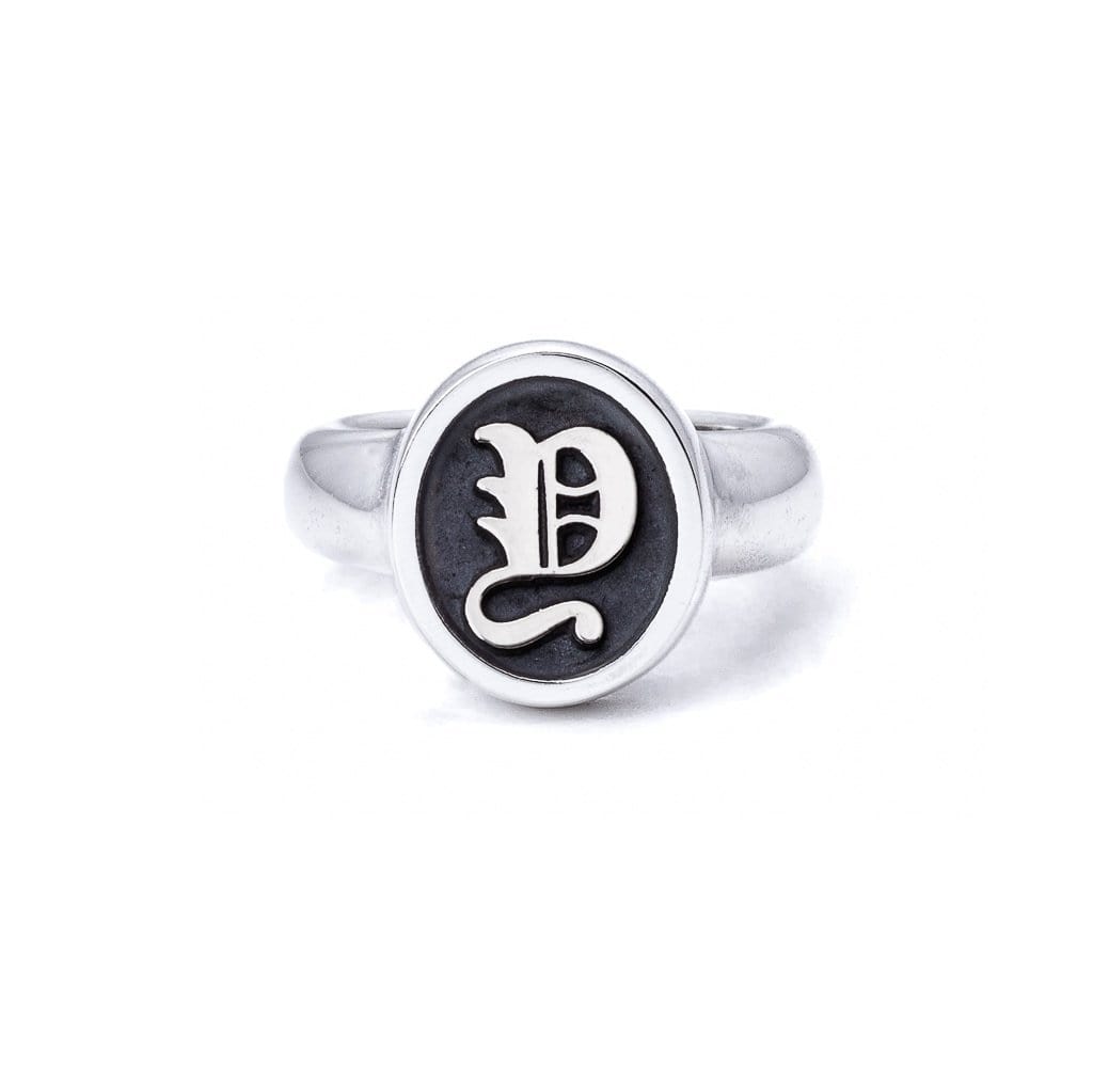 Bloodline Design Personalized - Hidden Y / 11 The Classic Signet Ring Sz. 11-13