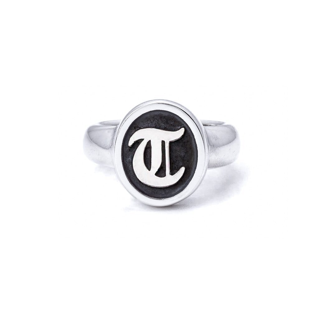 Bloodline Design Personalized - Hidden T / 8 The Classic Signet Ring Sz. 8-10