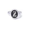 Bloodline Design Personalized - Hidden Z / 8 The Classic Signet Ring Sz. 8-10